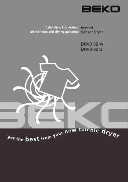 Beko Clothes Dryer DRVS 62 S-page_pdf